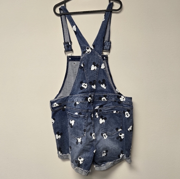 Torrid Disney Mickey Mouse Shortall / Short Overalls 16 - Picture 2 of 6